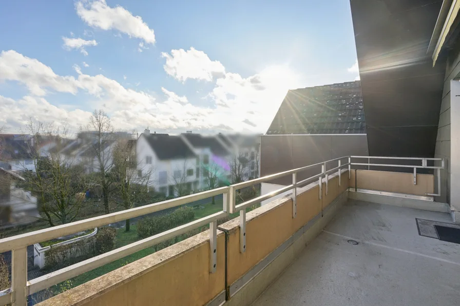 Ausblick Balkon 