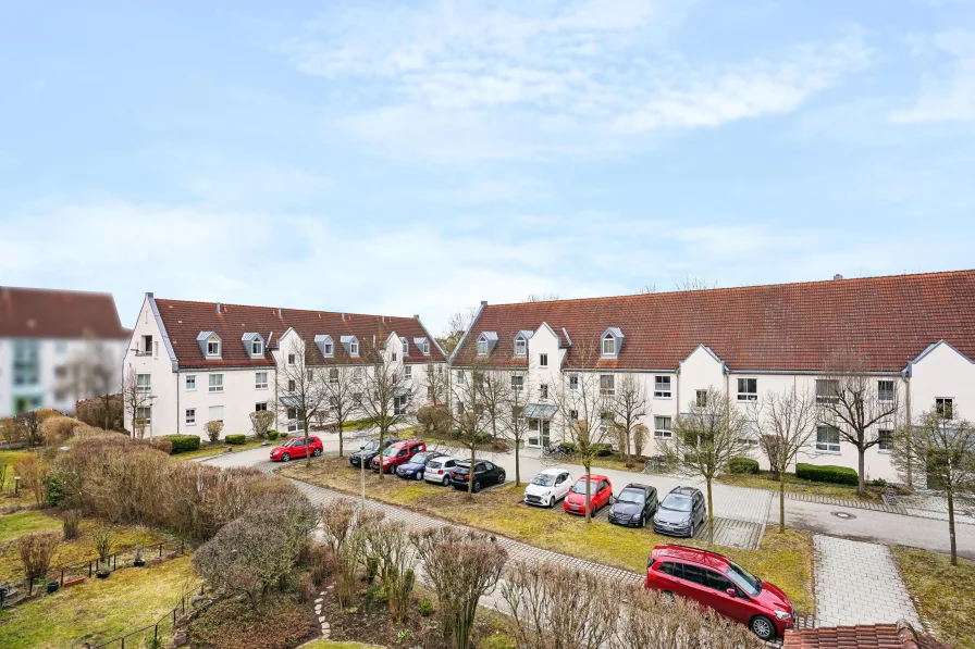 Ausblick Balkon