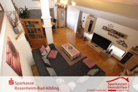 Ansicht - Wohnung kaufen in Eggstätt - mit Galerie und besonderem Ambiente!