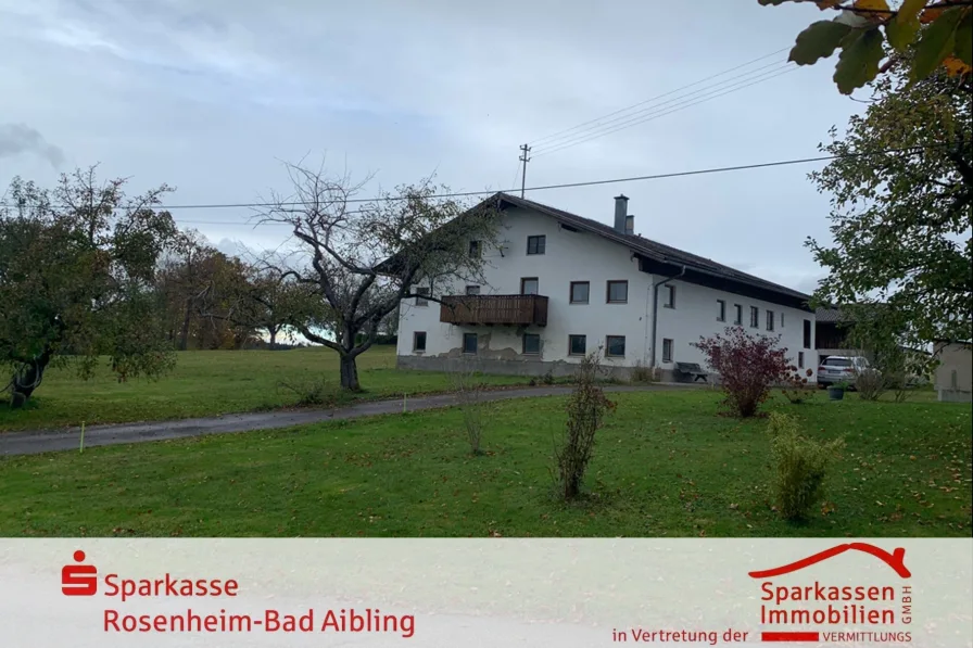 Ansicht - Grundstück kaufen in Bad Aibling - ehemaliges Bauernsacherl!