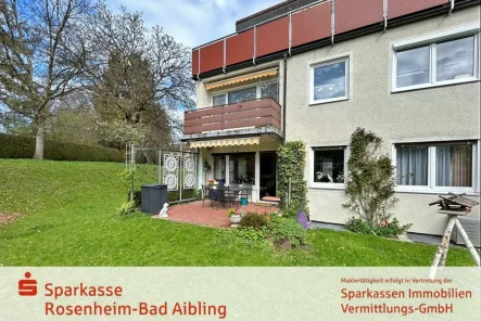 Außenansicht - Wohnung kaufen in Rosenheim - wohnen in Bestlage!