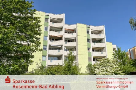 Ansicht - Wohnung kaufen in Rosenheim - mit herrlichem Weitblick!