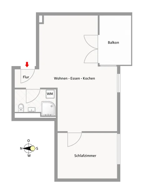 Etagenwohnung