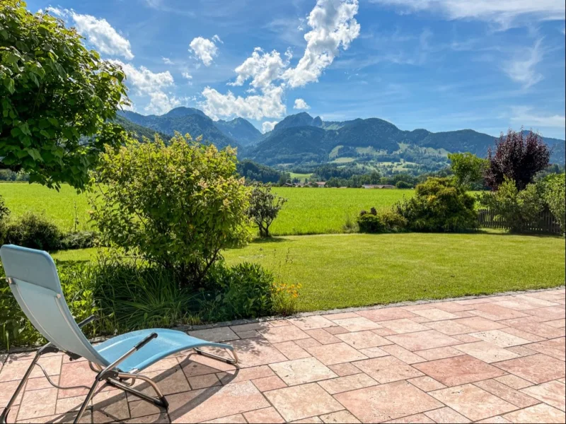 Blick von der Terrasse