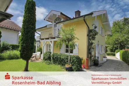 Außenansicht - Haus kaufen in Gstadt - Schmuckstück in traumhafter Gegend!