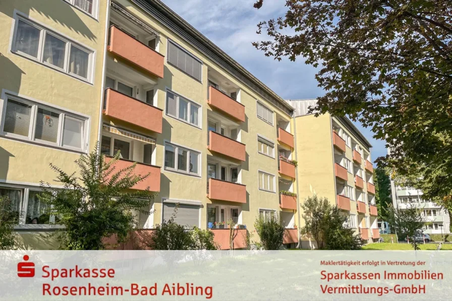 Ansicht - Wohnung kaufen in Rosenheim - Kapitalanlage im Zentrum der Stadt!