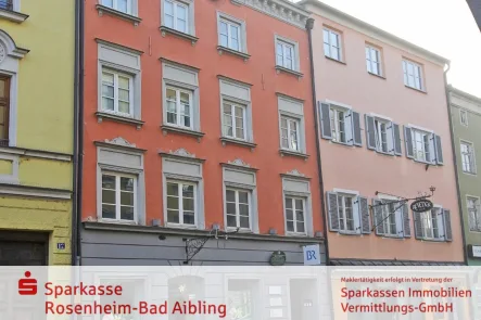 Ansicht - Wohnung mieten in Rosenheim - schöne, große Wohnung im Altbau