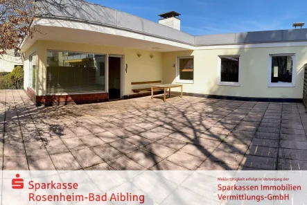 Terrasse - Haus mieten in Rosenheim - großzügig leben in der Stadt!