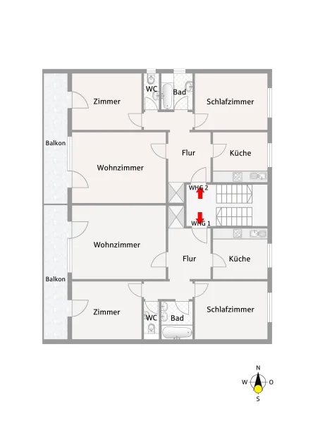 Erdgeschoss Wohnung Nr. 2