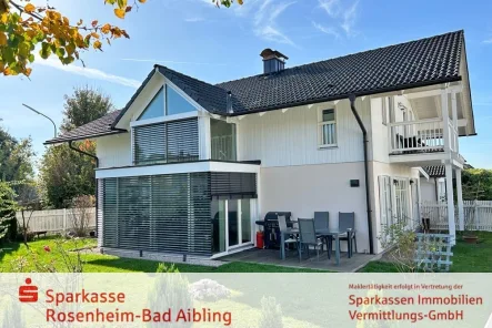 Außenansicht - Haus kaufen in Schechen - modernes Wohnen!