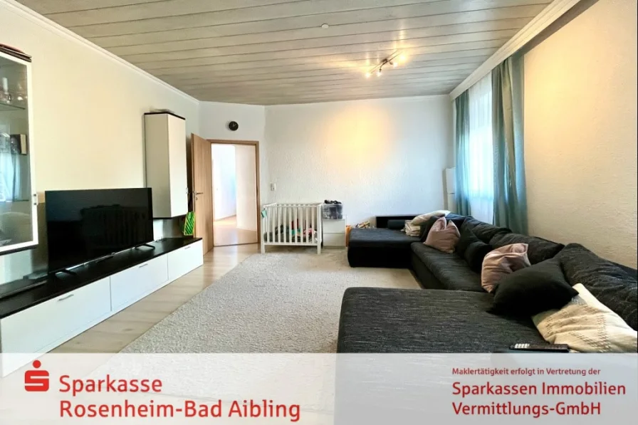 Wohnen - Wohnung kaufen in Feldkirchen-Westerham - mit zusätzlichem Ausbaupotential!