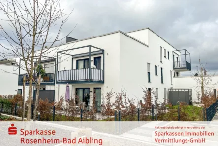 Ansicht - Wohnung kaufen in Hallbergmoos - neuwertig und energieeffizient!