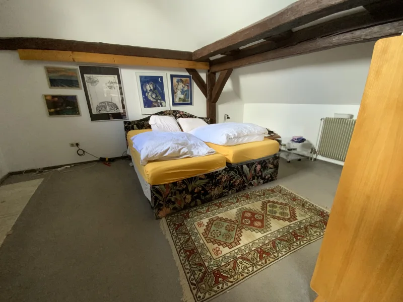 Schlafzimmer im Dachgeschoss