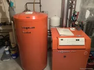 Heizung mit Warmwasserspeicher