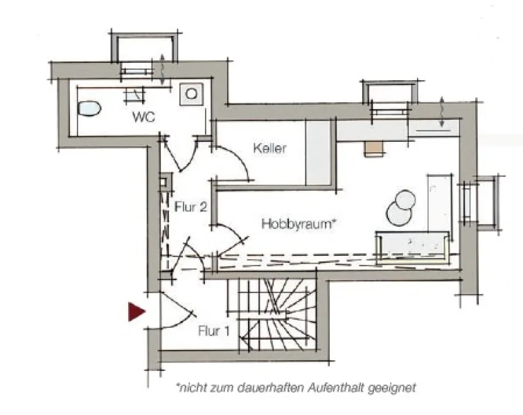 Grundriss B02 Keller