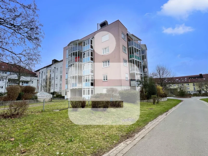 Ansicht - Wohnung kaufen in Erlangen - ruhige 3,5-Zi.-ETW in Erlangen, kurzfristig verfügbar