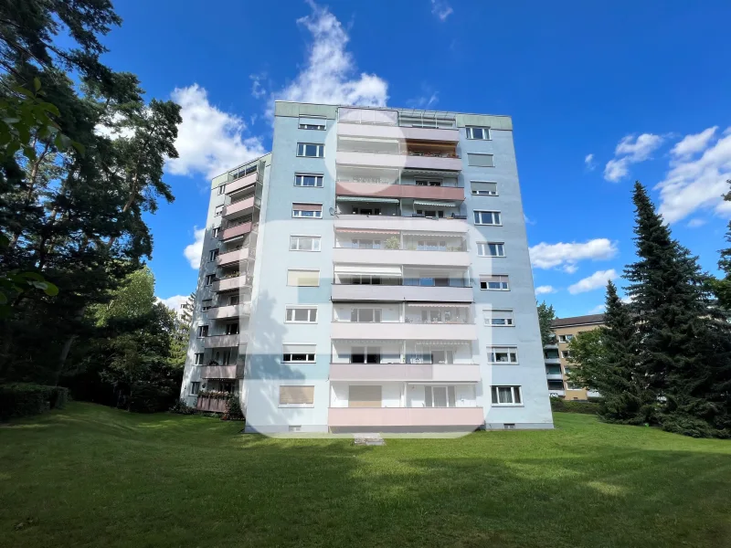 Ansicht - Wohnung kaufen in Erlangen - moderne 3-Zi.-ETW in Alterlangen...Wohnen mit Blick ins Grüne 