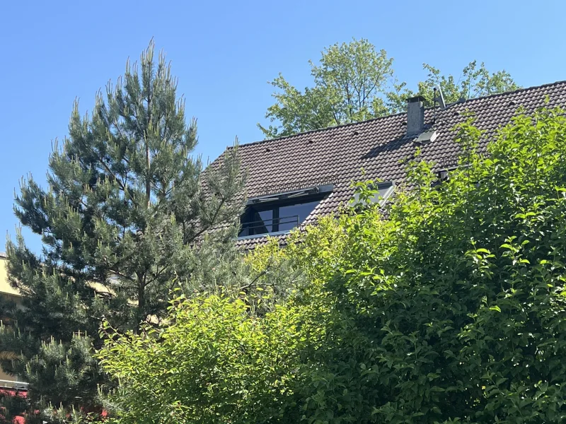 Blick auf die Wohnung