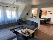 Wohnzimmer und Esszimmer OG