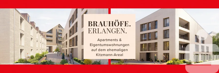 Titelbild - Wohnung kaufen in Erlangen - ETW´s und Apartments in ER-Zentrum...Eigennutzung oder Kapitalanlage