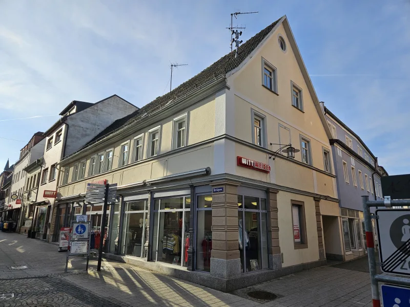 Ansicht Ecke Bachstraße/Kirchgasse