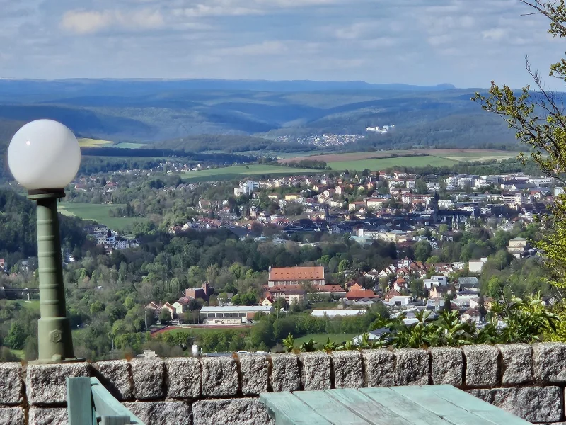Ausblick auf Bad Kissingen