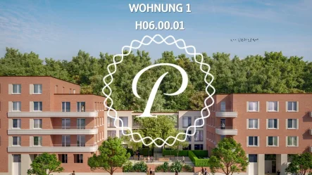 Wohnung 1 (H06.00.01) - Wohnung kaufen in Bad Kissingen - Neubau! Eigentumswohnungen im Herzen von Bad Kissingen