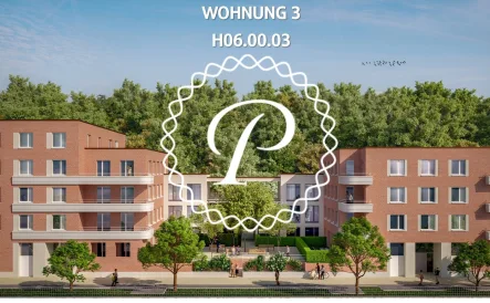 Außenansicht (Visualisierung) - Wohnung kaufen in Bad Kissingen - Neubau! Eigentumswohnungen im Herzen von Bad Kissingen