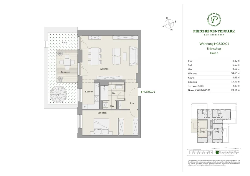 Grundriss Haus 6 - H06.00.01