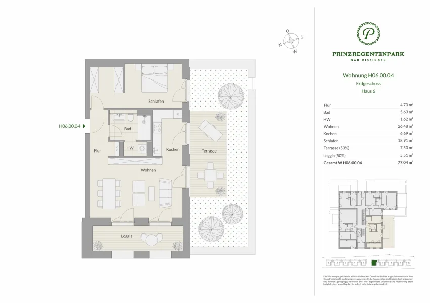 Grundriss Haus 6 - H06.00.04