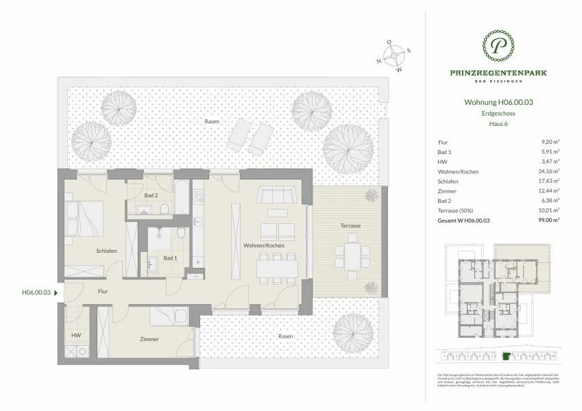 Grundriss Haus 6 - H06.00.03