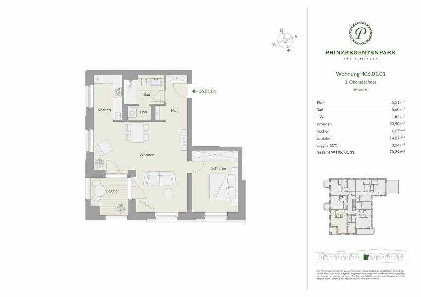 Grundriss Haus 6 - H06.01.01