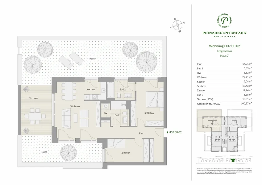 Grundriss Haus 7 - H07.00.02