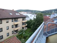 Aussicht vom Balkon