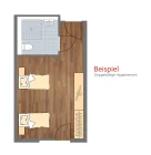 Beispiel Doppelpflege-Appartement