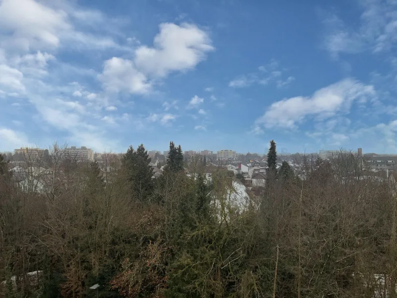 Aussicht vom Balkon