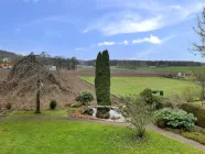 Aussicht vom Balkon