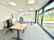 Büro mit Dachterrasse in der Innovationshalle