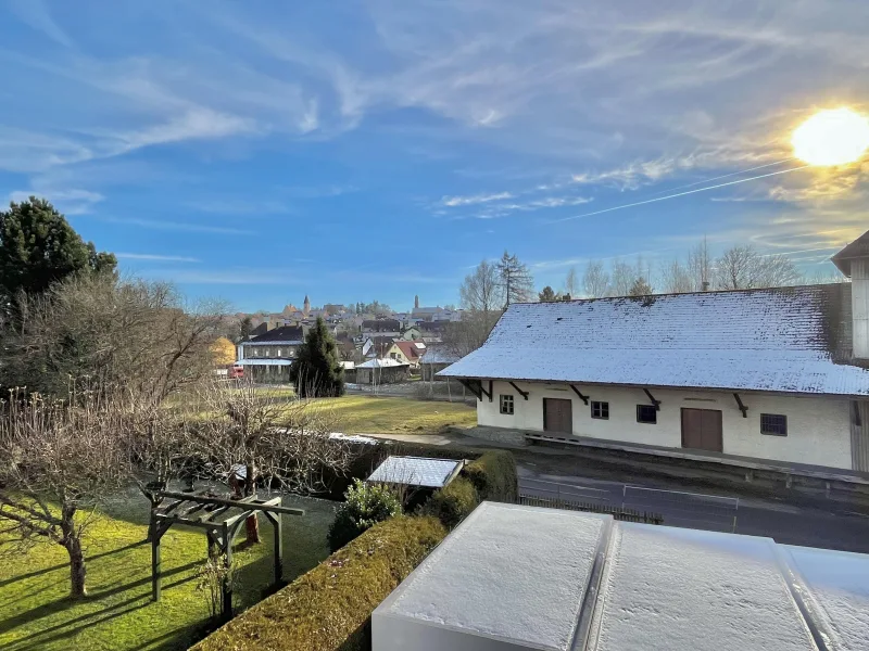 Blick vom Balkon - Wohnung kaufen in Vohenstrauß - Lerautal Ambiente Vohenstrauß - Klimafreundlicher Neubau 