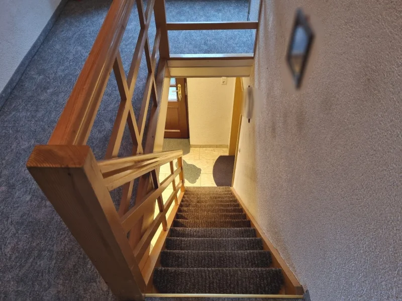 Treppe in das OG