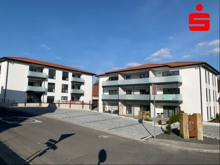 Ansicht Gesamtprojekt - Wohnung kaufen in Dittelbrunn - Wohnanlage "Neue Mitte Hambach"