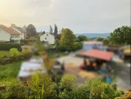 Ausblick vom Balkon nach Süden