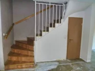 Treppenanlage mit Abstellraum