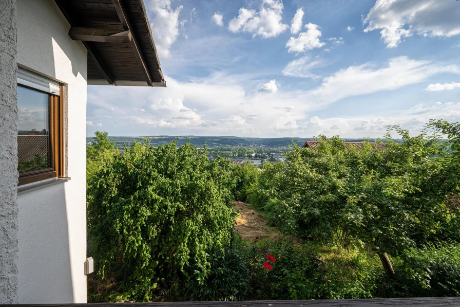 traumhafter schöner, freier Ausblick