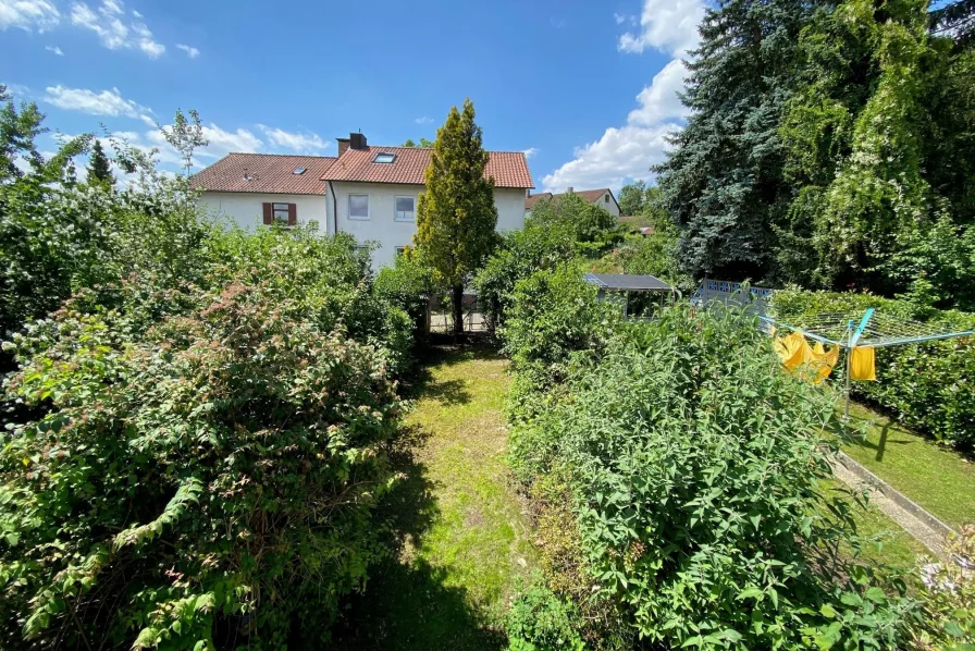 Ausblick vom Balkon