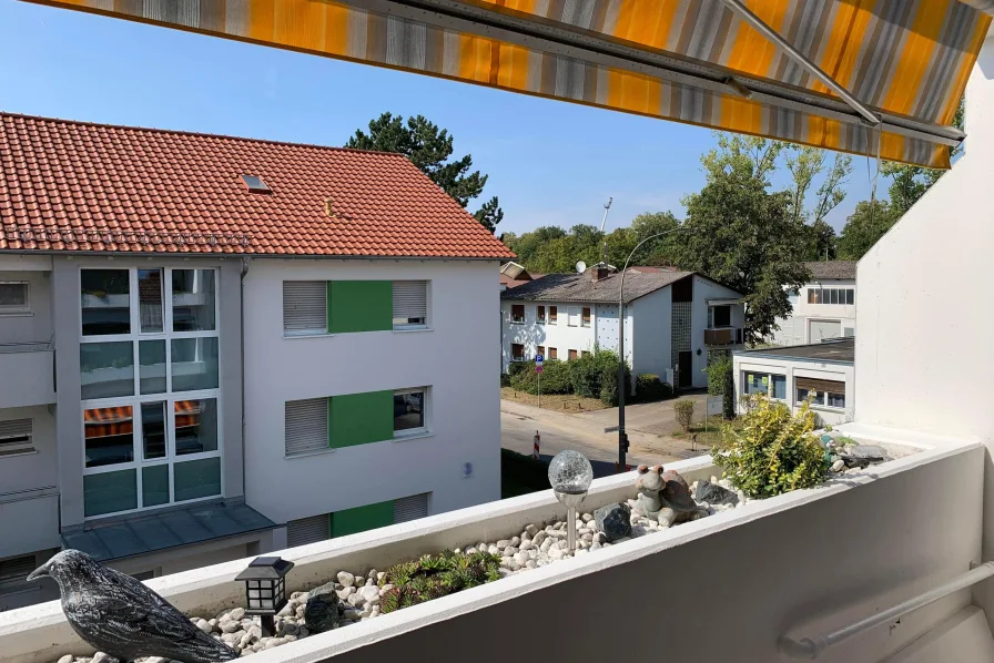 Sonnenbalkon mit Blick