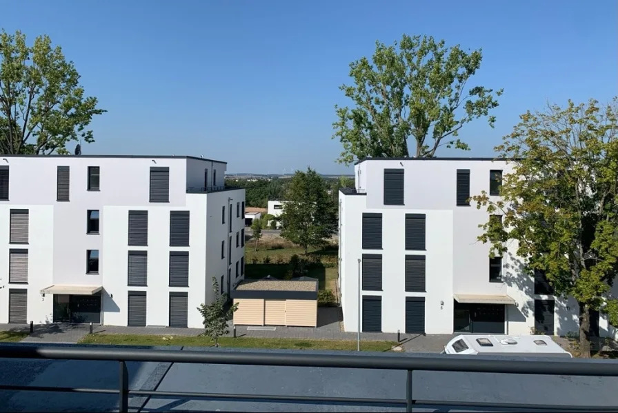 Ausblick von der Dachterrasse