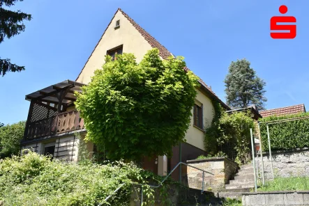 Außenansicht - Haus kaufen in Dittelbrunn - Dittelbrunn - Haus für "Selbermacher"