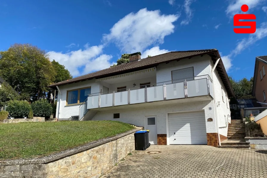 Ansicht Süd/Ost - Haus kaufen in Euerbach - Wohnen auf einer Ebene