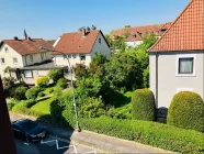 Ausblick von der Wohnung nach Südwesten